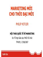 Marketing mới cho thời đại mới