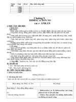 Bài soạn Giáo án chương 5 - Hóa 11