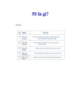 Tài liệu 5S là gì? pdf