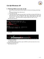 Gián án Cai dat  HDH XP