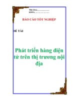 Tài liệu Luận văn: 