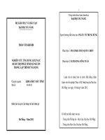 Nghiên cứu ứng dụng LEX YACC để hỗ trợ phát sinh mã nguồn trong lập trình ứng dụng 