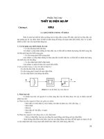 Tài liệu Thiết bi điện hạ áp - Rơle docx