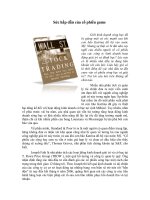 Tài liệu Sự hấp dẫn của những cổ phiếu an toàn và rẻ docx