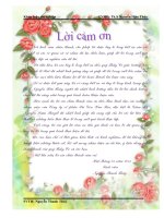 Phân tích tình hình gia công hàng may mặc tại công ty cổ phần sài gòn wan bin 