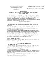 Bài giảng CHƯƠNG TRÌNH KIỂM TRA GIÁM SÁT