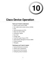 Tài liệu Cisco Device Operation pdf