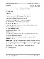 Bài giảng Tiết 20 Công nghệ 12