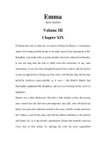 Tài liệu LUYỆN ĐỌC TIẾNG ANH QUA TÁC PHẨM VĂN HỌC-Emma- Jane Austen Volume III Chapter XIX docx