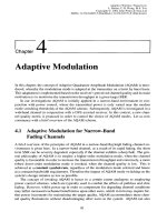 Tài liệu Adaptive thu phát không dây P4 pdf