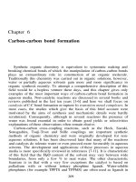Tài liệu Chapter 6: Carbon-carbon bond formation pptx