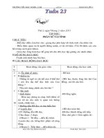 Bài giảng giao an tuan  lop  kns