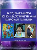 Gián án tranh vẽ