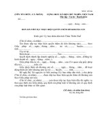 Tài liệu Biểu mẫu tiếp tục thực hiện quyền thăm dò doc