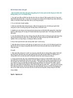Tài liệu Để trở thành nhân viên giỏi docx