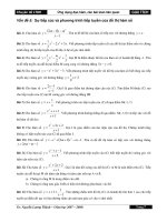 Tài liệu Kiến thức giải tích 12 - P5 - Nguyễn Lương Thành pptx