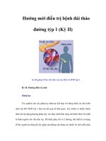 Tài liệu Hướng mới điều trị bệnh đái tháo đường týp 1 (Kỳ II) pdf