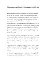 Tài liệu Biến doanh nghiệp nhỏ thành doanh nghiệp lớn docx