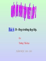 Bài giảng TAP VIET TUAN 6