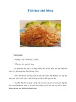 Tài liệu Thịt heo chà bông pdf