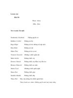 Tài liệu Tiếng Anh lớp 1, 2 - Lesson ten (Bài 10) These - those pptx