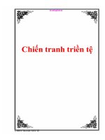 Tài liệu Chiến tranh triền tệ pptx