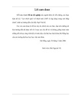 Lọc thích nghi với thuật toán LMS va ứng dụng trong cân bằng kênh 