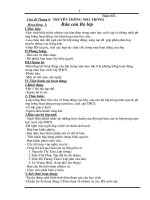 Gián án Giáo an HDNG 9-1 (sưu tầm )