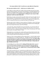 Tài liệu Sự tiến hóa của một nhiễm sắc thể giới tính doc