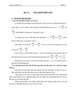 Tài liệu Dao động điều hòa trong mạch điện docx