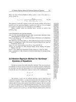 Tài liệu Root Finding and Nonlinear Sets of Equations part 7 doc