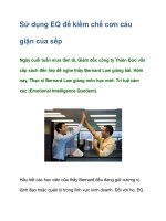 Tài liệu Sử dụng EQ để kiềm chế cơn cáu giận của sếp ppt