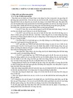 NHỮNG VẤN ĐỀ CƠ BẢN VỀ KIỂM TOÁN NỘI BỘ