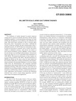 Tài liệu Millimeter Scale , Mems Gas Turbine Engines docx