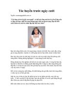 Tài liệu Tóc huyền trước ngày cưới doc