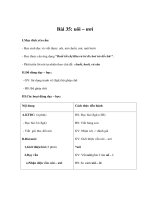 Tài liệu Tiếng việt lớp 1 - Bài 35: uôi – ươi pdf