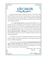 Đề tài quản trị rủi ro lãi suất tại ngânhàng TMCP ngoại thương việt nam, chi nhánh đồng nai 