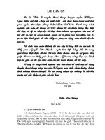Yếu tố huyền thoại trong truyện ngắn r tagore qua khảo sát tập truyện mây và mặt trời 