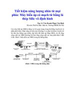 Tài liệu Máy biến áp có mạch từ bằng lá pptx