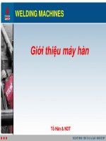 Giáo trình máy hàn  - welding machine textbook 