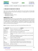 Tài liệu Giáo trình xử lý nước thải P1 docx