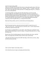 Tài liệu Cách Download sử dụng mIRC pptx