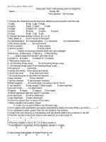 Bài giảng bai thi chon HSG8