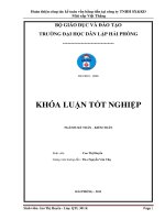 Hoàn thiện công tác kế toán vốn bằng tiền tại công ty TNHH sản xuất và kinh doanh mút xốp việt thắng 