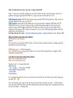 Tài liệu PHP and MySQL Discussion part3 docx