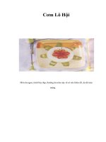 Tài liệu Cơm Lô Hội pptx
