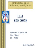 Bài tập tình huống luật chỉ ra những bất lợi của bên bán bản quyền và đề xuất các chỉnh sửa để tối đa hoá lợi ích của chủ sở hữu nhãn hiệu trong hợp đồng sản phẩm chuyển giao li xăng bia hà nội  