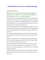 Tài liệu Xuất khẩu tôm và cá ba sa có tín hiệu khả quan pptx