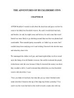 Tài liệu LUYỆN ĐỌC TIẾNG ANH QUA TÁC PHẨM VĂN HỌC-THE ADVENTURES OF HUCKLEBERRY FINN CHAPTER 10 docx