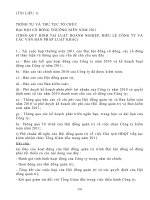 Tài liệu TÀI LIỆU 1: TRÌNH TỰ VÀ THỦ TỤC TỔ CHỨC ĐẠI HỘI CỔ ĐÔNG THƯỜNG NIÊN pdf